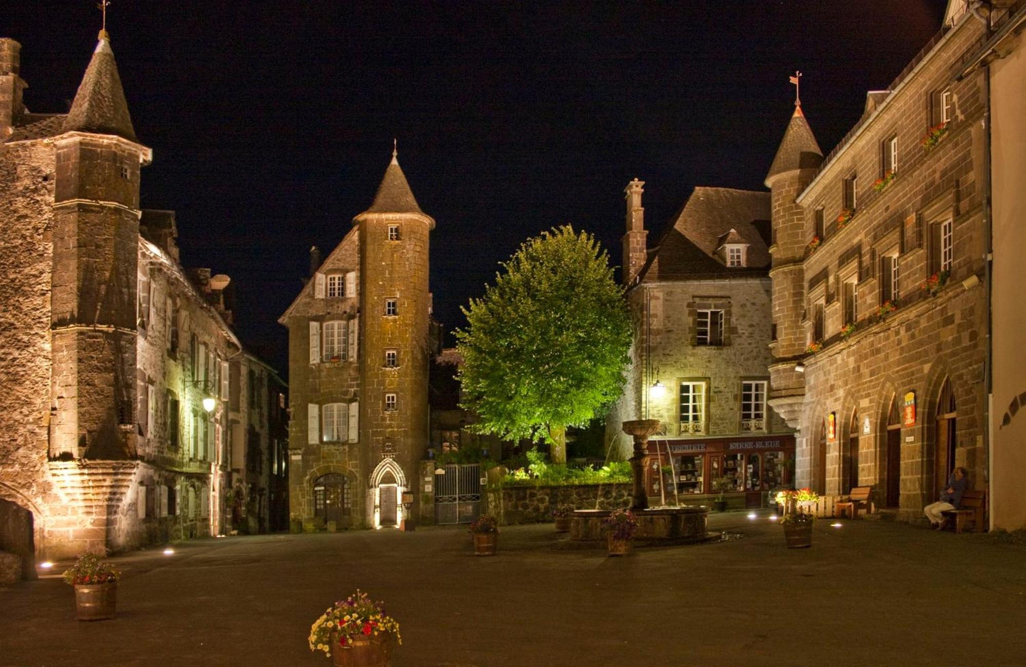 Logis Hotel Restaurant & Spa Les Remparts Salers Kültér fotó
