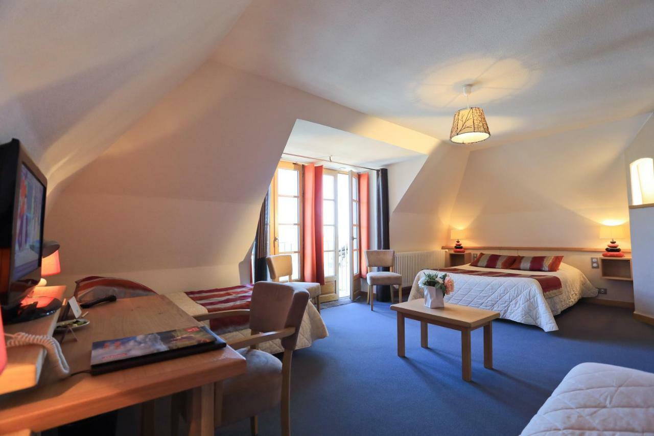 Logis Hotel Restaurant & Spa Les Remparts Salers Kültér fotó